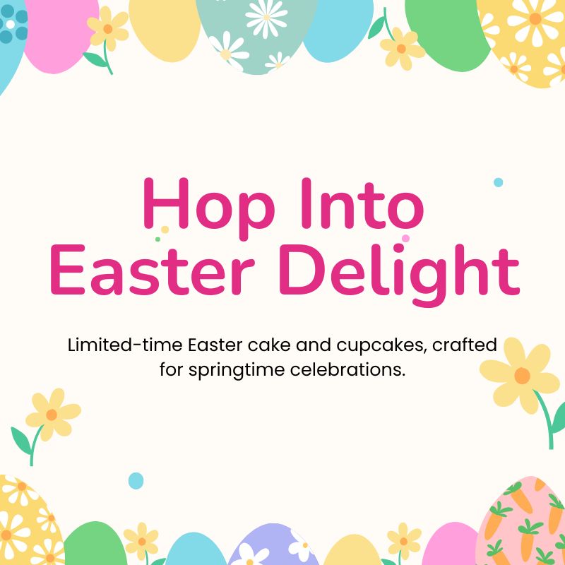 Toronto’s Cutest Easter Cakes & Cupcakes: Meet Hoppy Wonderland & Egg Nest Delights