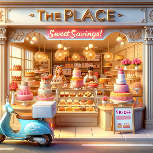 Savor Sweet Savings on Delivery at The Place — Your Premier Cake Destination!
