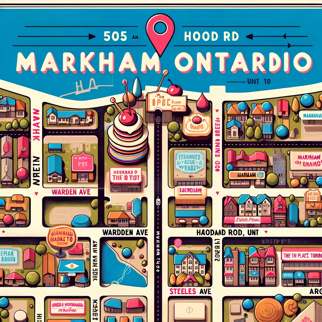 First Markham Place Map Best Cake Shop in Markham, Toronto - The Place | Fresh & Custom Cakes ...