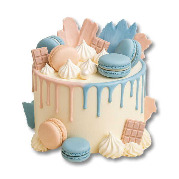 Sweet Reveal - Gender Reveal Cake