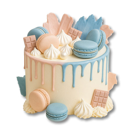 Sweet Reveal - Gender Reveal Cake