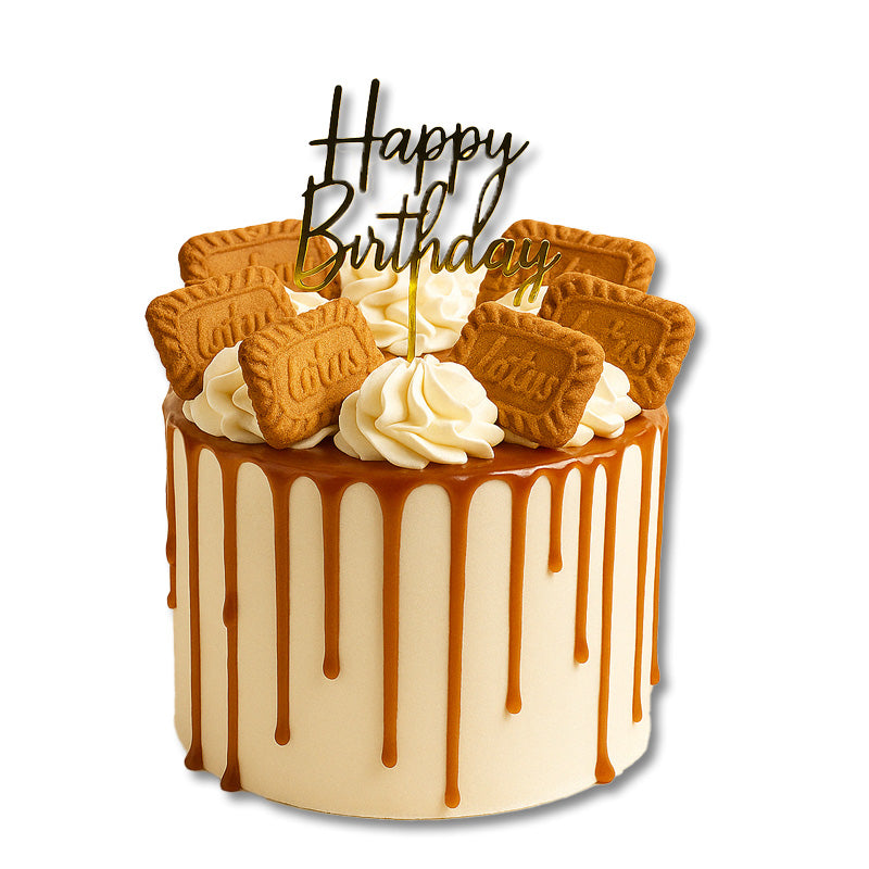 Biscoff Caramel Drip