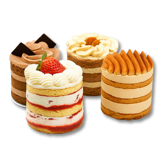 [Keto | 0 Sugar | Gluten Free] Vital 4 | The Keto Mini Cake Set