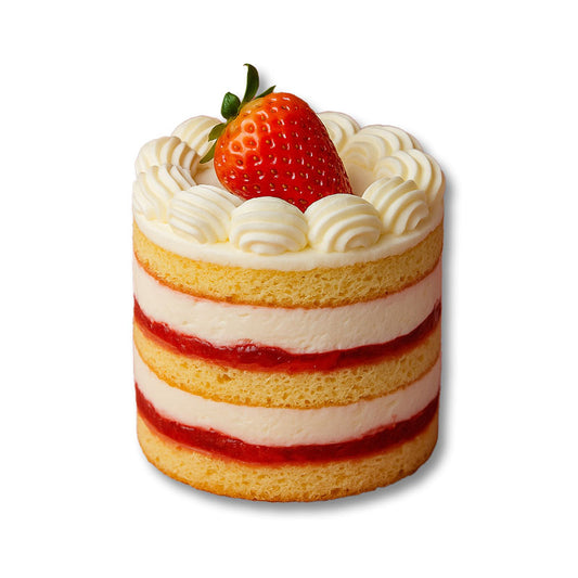 [Keto | 0 Sugar | Gluten Free] Strawberry Silk Mini Cake