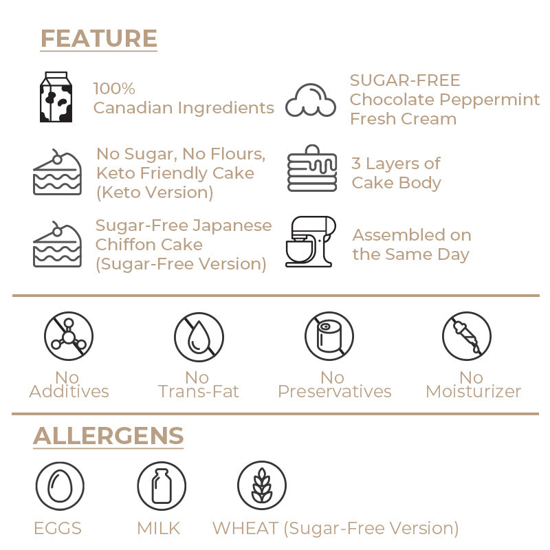 [Keto | 0 Sugar | Gluten Free] Chocolate Peppermint