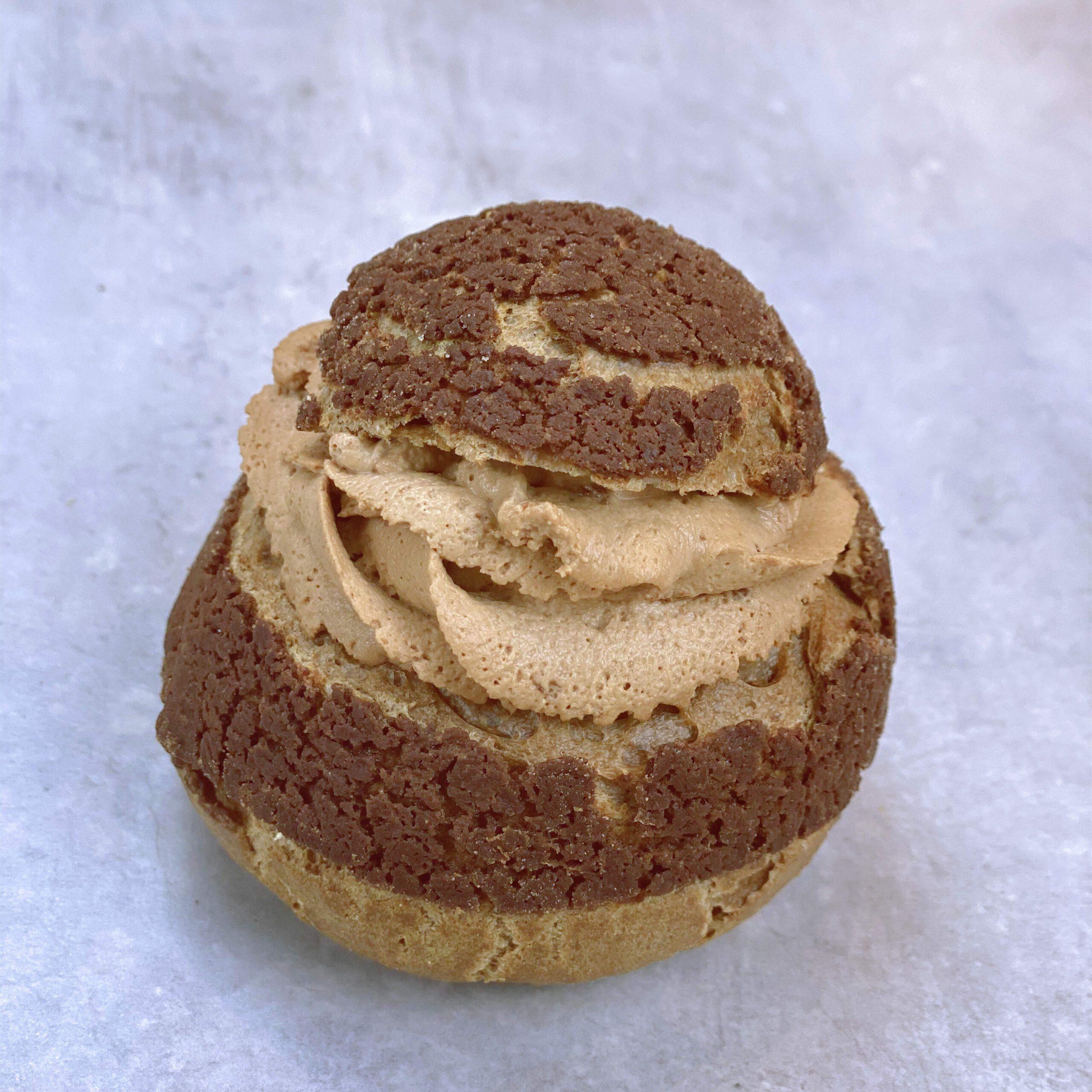 Double Chocolate Biscuits Choux (4 Pcs) - Cake - Dessert - Birthday - Event -The Place Toronto