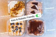[KETO & DIABETIC, 0 Sugar] Cake Box Set (4 Boxed) - Cake - Dessert - Birthday - Event -The Place Toronto