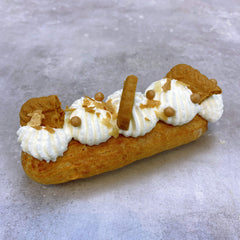 Salt Caramel Éclair (4 Pcs) - Cake - Dessert - Birthday - Event -The Place Toronto
