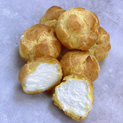 Vanilla Cream Bite-Size Choux (10 Pcs) - Cake - Dessert - Birthday - Event -The Place Toronto